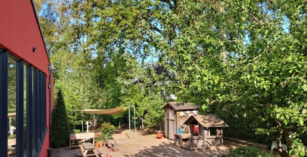 AWO Lehmsal Kita Hamburg Außengelände.