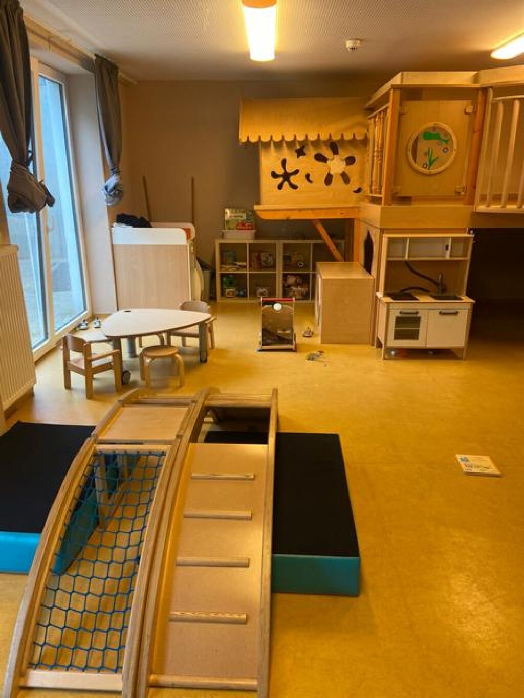 Gruppenraum der AWO Kindertagesstätte Am Inselpark Hochebene.
