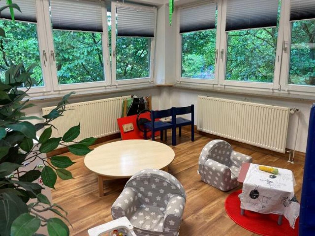 Gruppenraum in der Kita Löwenzahn.